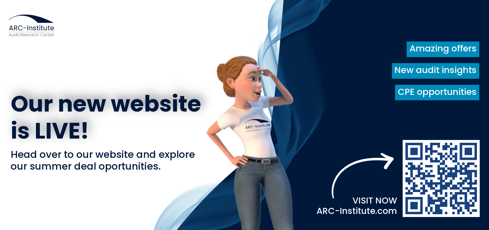 New Website Banner